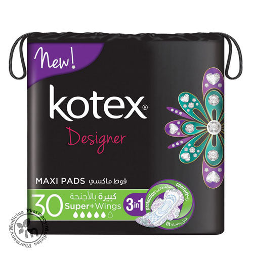 Kotex Maxi Slim Super Wings 30s