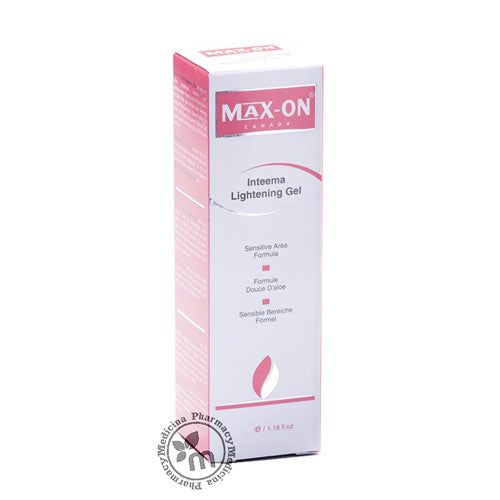 Max On Inteema Lightening Gel Sensitive Area Whitening