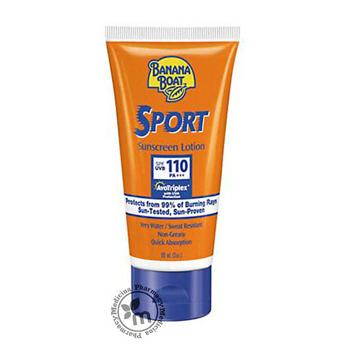 Banana Boat Sunscreen Sport Sun Lotion Spf110