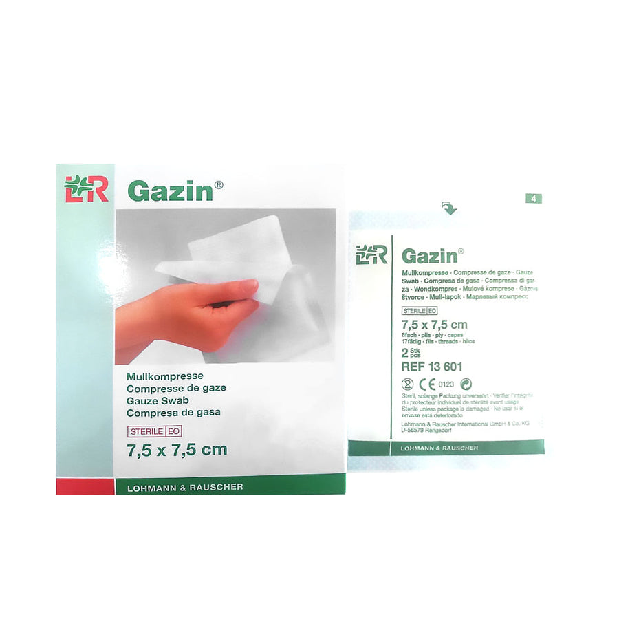 LR gazin gauze dressing 8Ply 7.5X7.5cm 5S 13601