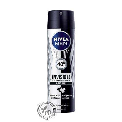 Nivea Deodorant Spray Black & White Male