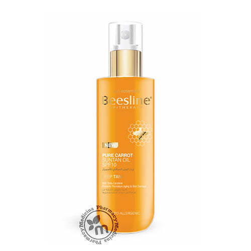 Beesline Pure Carrot Suntan Oil Spf10