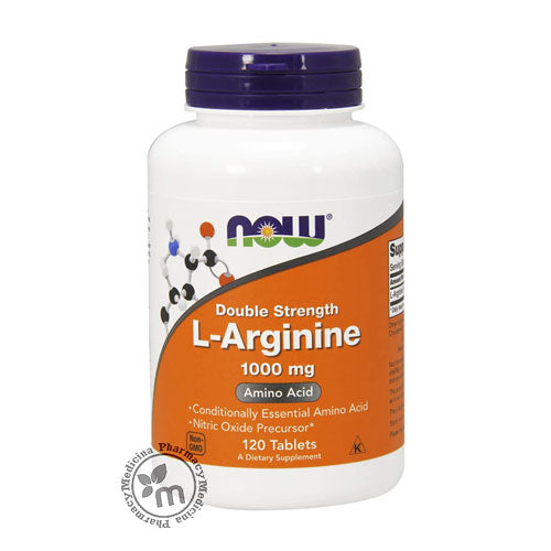 Now Arginine 1000 mg Tablet