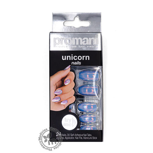 Promani Unicorn Balerina Metallic Nail Iceblue 5015