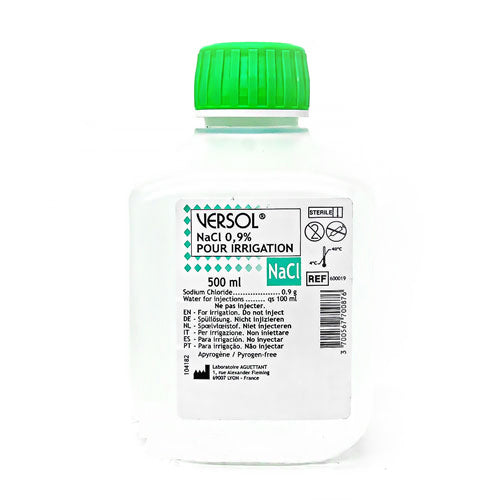 Versol Normal Saline 0.9% for Irrigation 500 ml