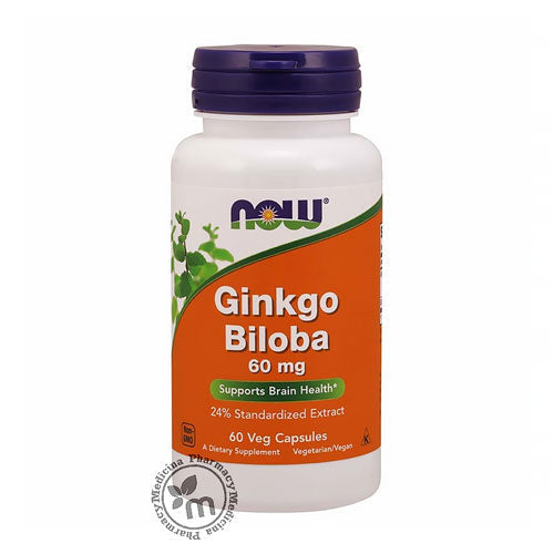 Now Ginkgo Biloba Capsules