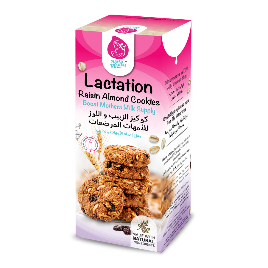 Milky Makers Lactation Raisin Almond Cookies 400g