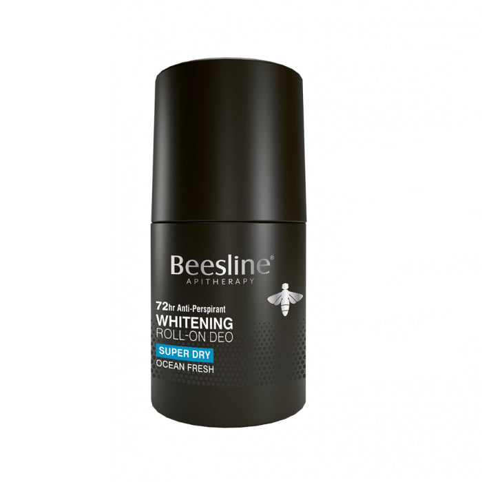 Beesline Whitening Roll-on Deo Super Dry, Silver Power - Ocean Fresh 50ml