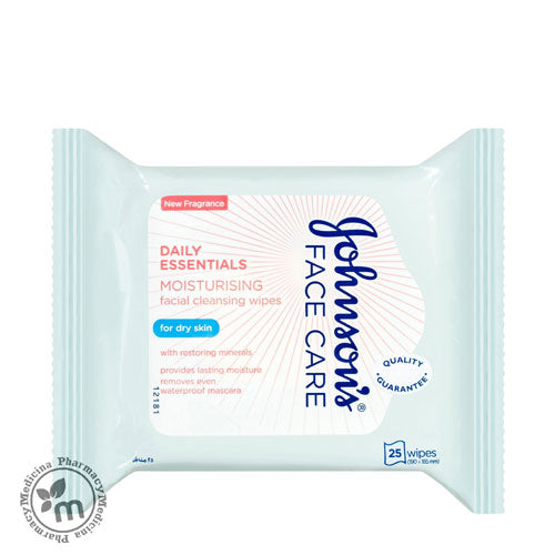 Johnson's Daily Essentials Wipes Nourishing Dry Skin