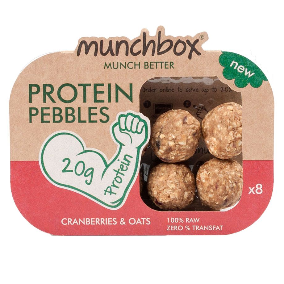 Munchbox Protein Pebbles Cranberries & Oats 8S