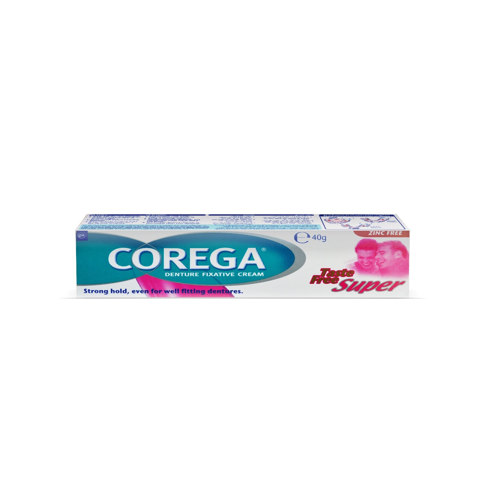 Corega Super Taste Free 40gm – Al Manara Pharmacy