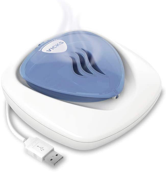 Vicks Portable Waterless Diffuser With 2 Pads