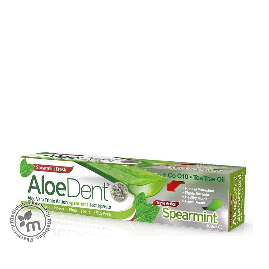 Aloedent Triple Action Spearmint Toothpaste