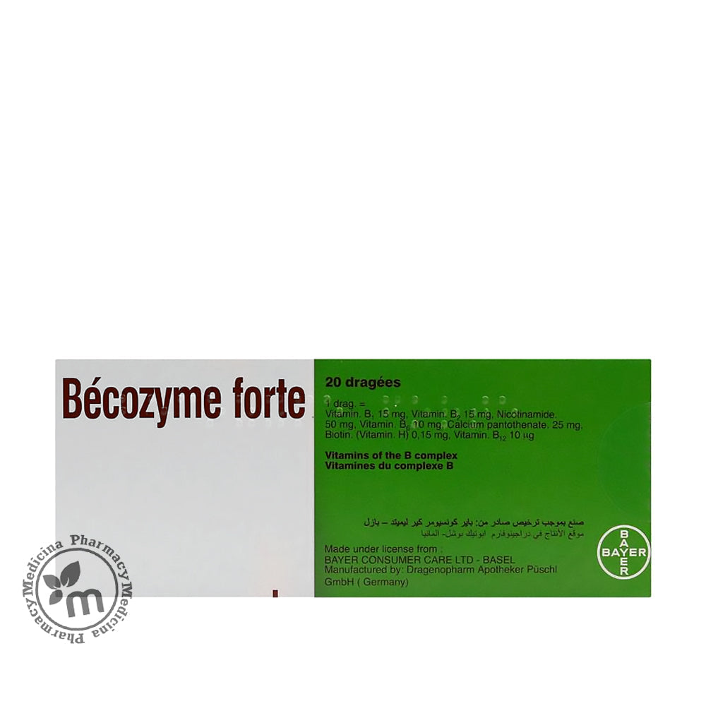 Becozyme Forte Tablet 20s – Al Manara Pharmacy