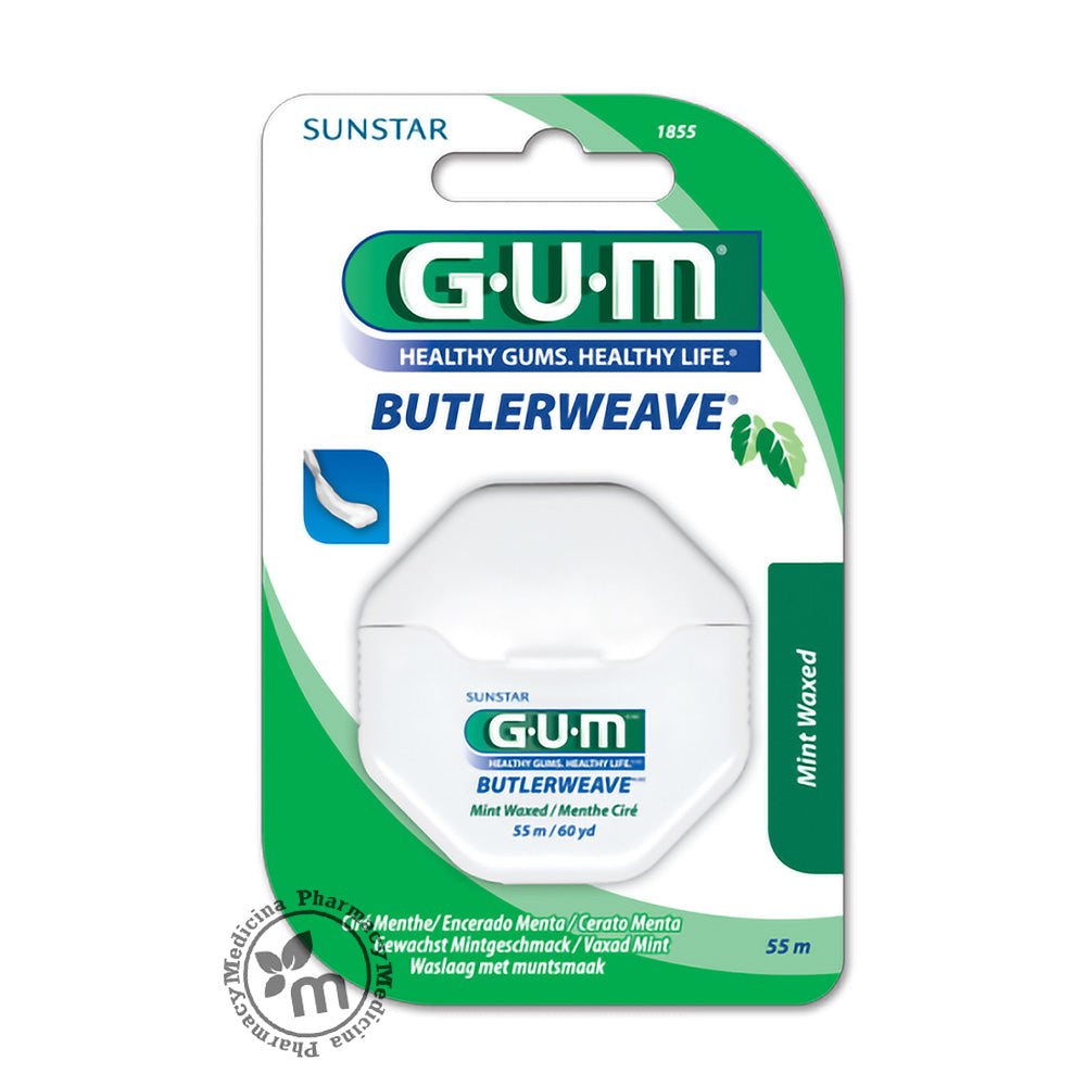 Butler Gum Weave Mint Waxed Floss 1855