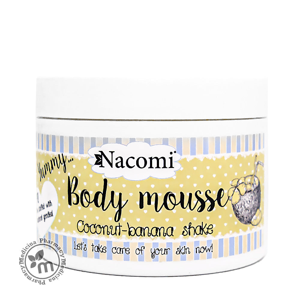 Nacomi Body Mousse Coconut Banana Shake 180ml