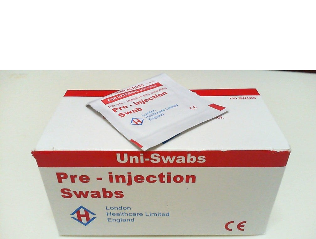 Uniswabs Pre-injection Swabs 100S – Al Manara Pharmacy