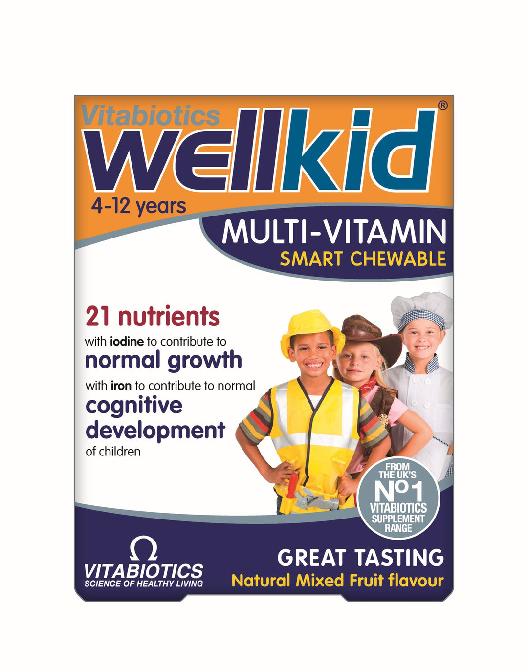 WellKid Chewable Tablets Multivitamins for Kids