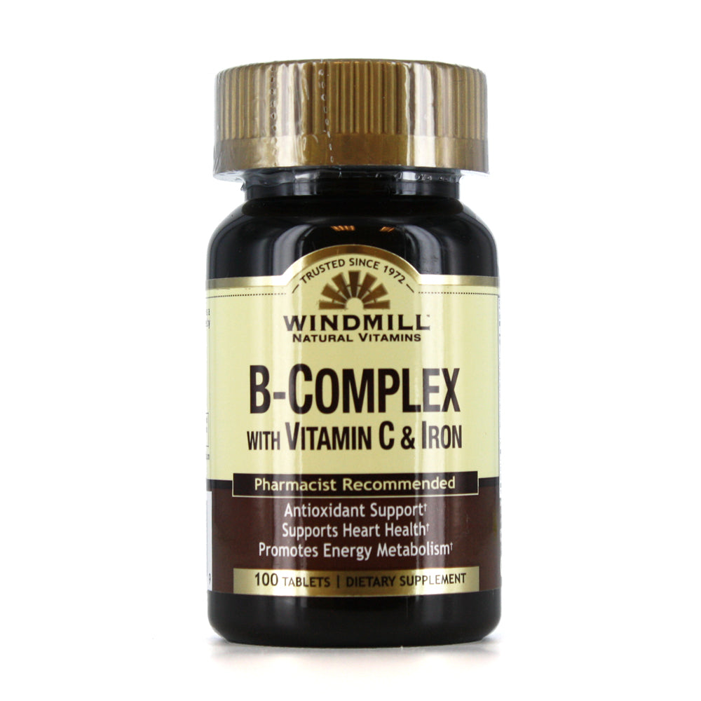 Windmill B Complex With Vitamin C & Iron 100s