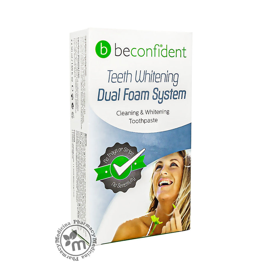 Beconfident Dual Foam Whitening System 2s Care
