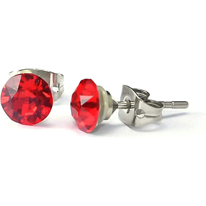 Bijoux Bio Etic Earrings Red