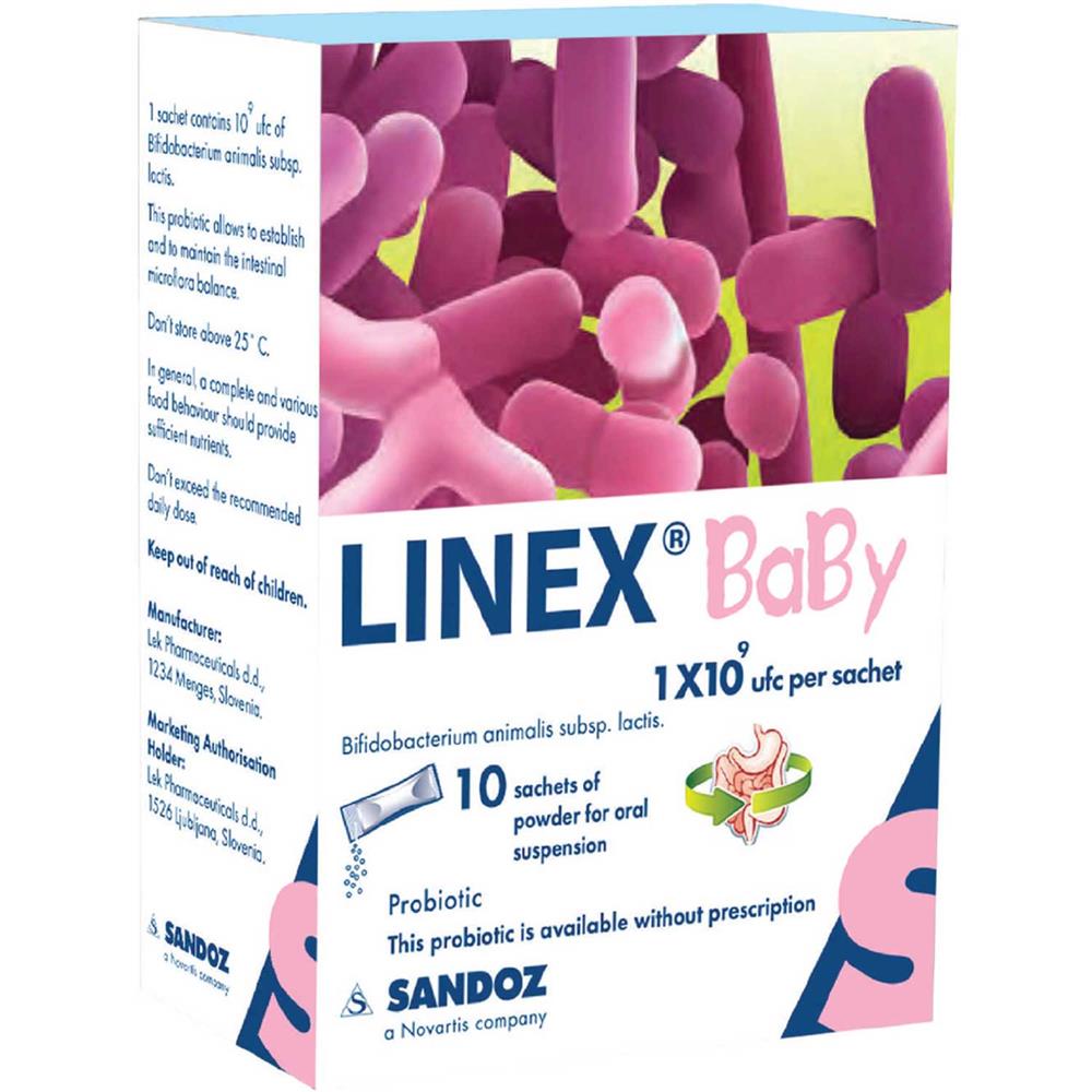 Linex Medication Linex Baby 10Sachets – Al Manara Pharmacy