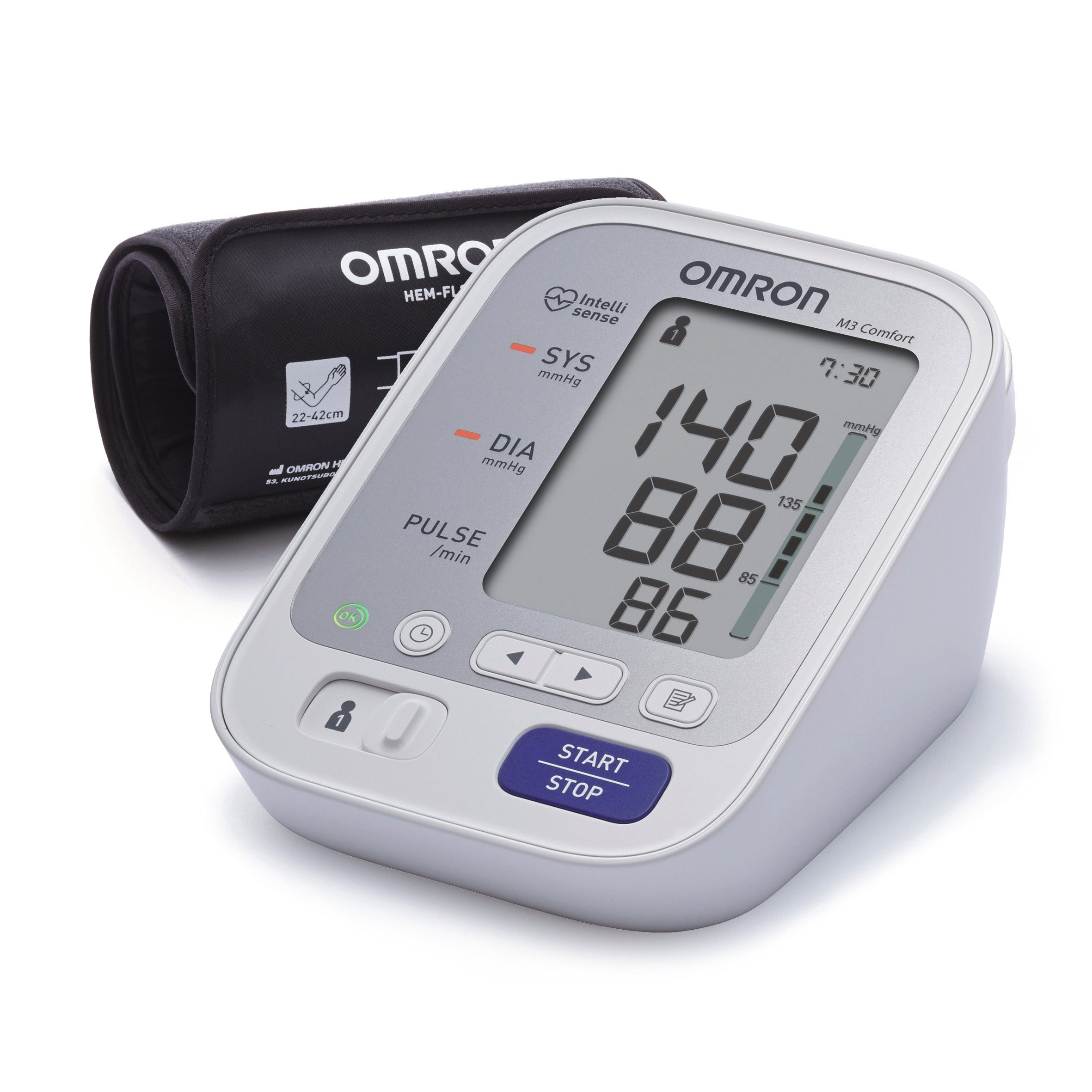 Omron Blood Pressure Monitor M3 Comfort Al Manara Pharmacy