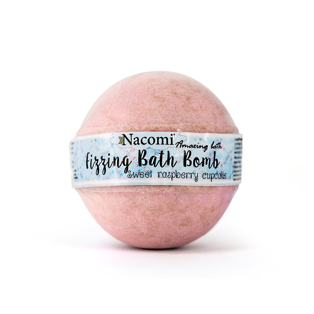 Nacomi Fizzing Bath Bomb Sweet Raspberry Cupcake 130g