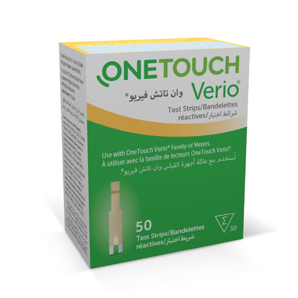 One Touch Verio Test Strips 50s