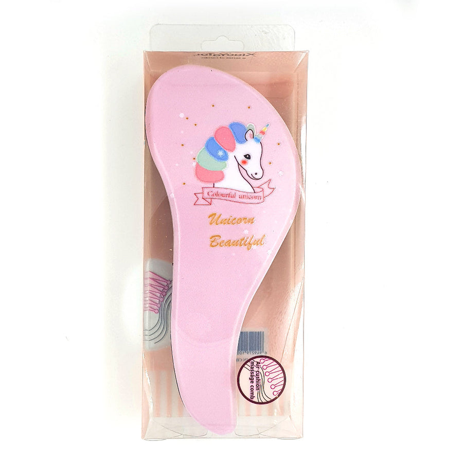 Roro Hair Brush Unicorn For Girls Hb021