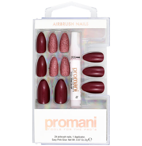 Promani Airbrush Nail Kit Bordeux 5660