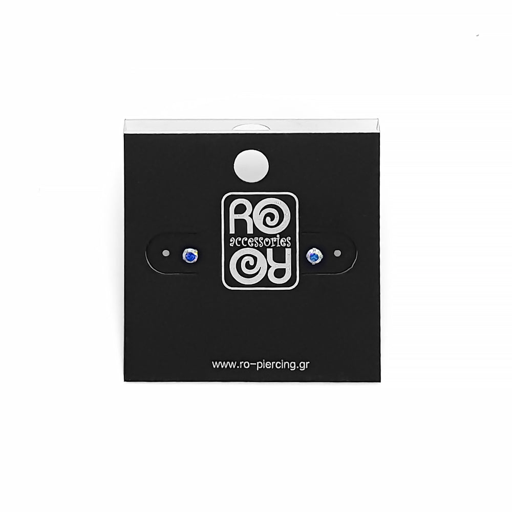 Roro Earrings-Silver Rhodium Plated 211272