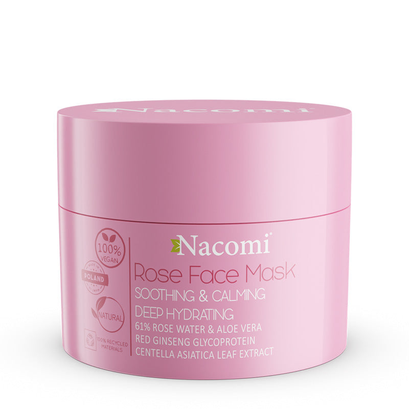 Nacomi Rose Face Mask 50ml