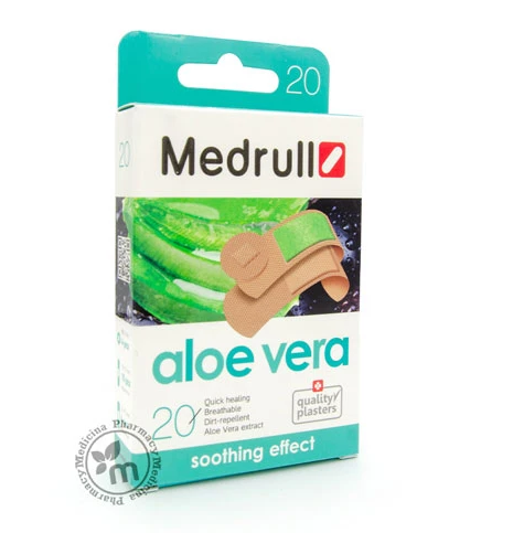 Medrull Aloe Vera 20 Mix Plaster