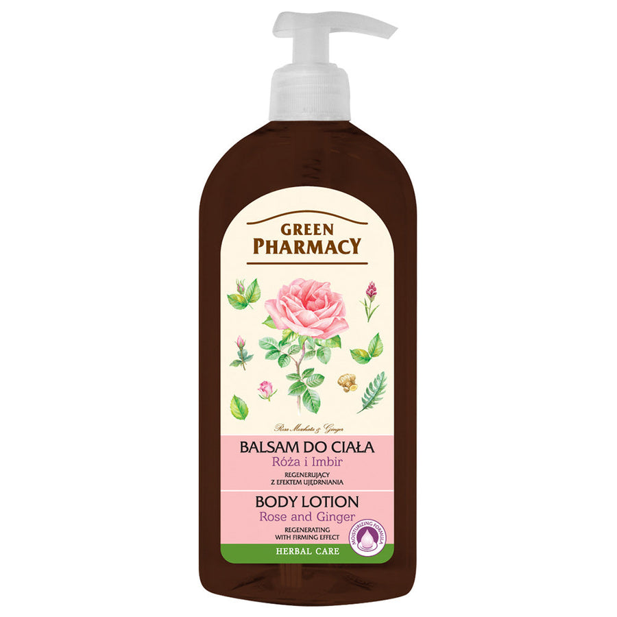 Green Pharmacy Body Lotion Rose & Ginger 500ml