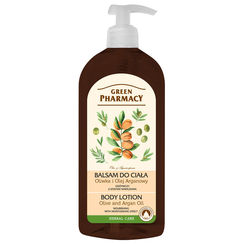 Green Pharmacy Body Lotion Olive & Argan Oil 500ml