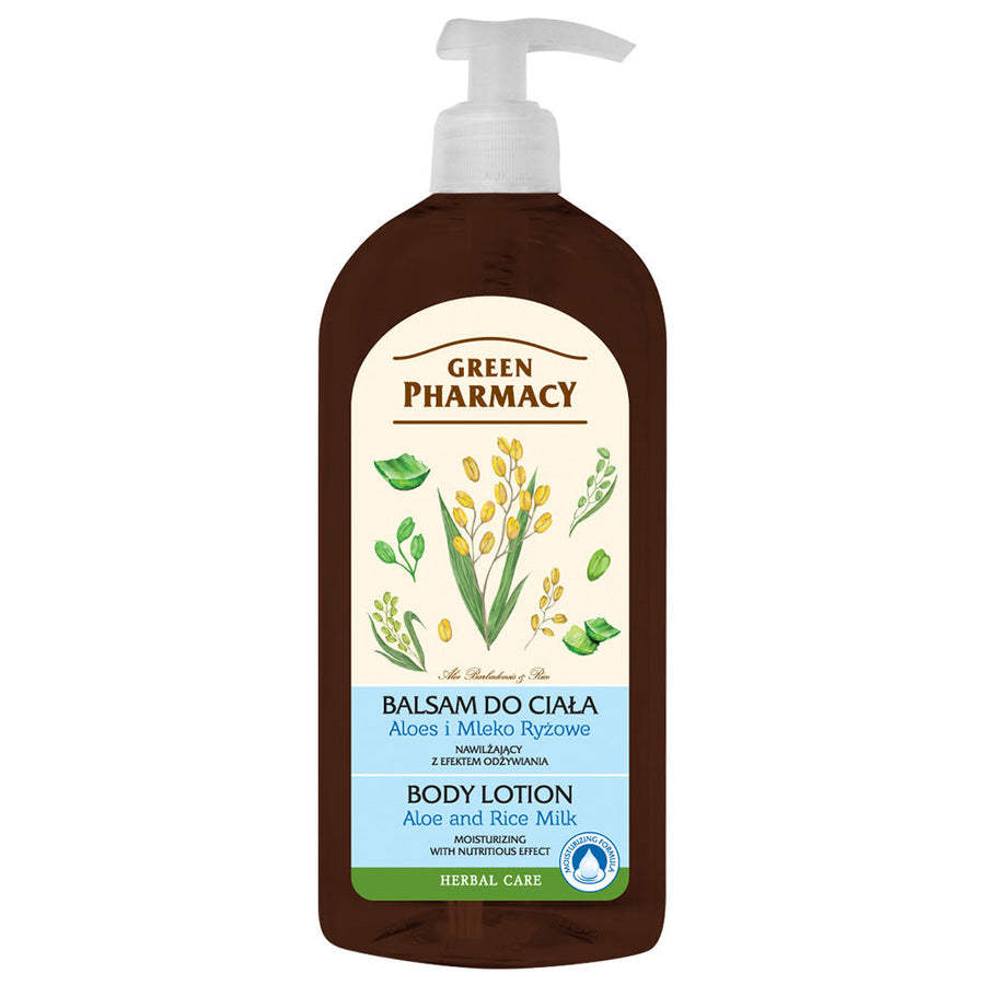 Green Pharmacy Body Lotion Aloe & Rice Milk 500ml