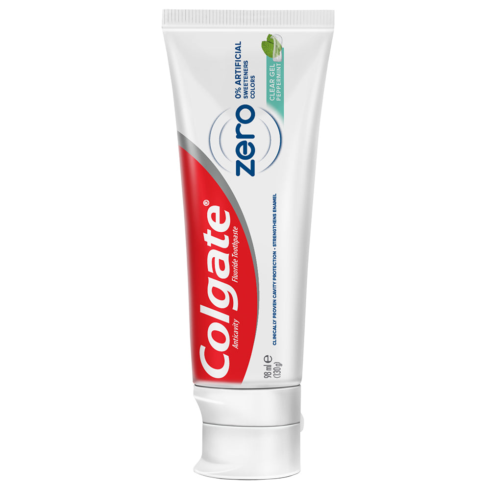 Colgate Zero Clear Gel Peppermint Toothpaste 98ml – Al Manara Pharmacy