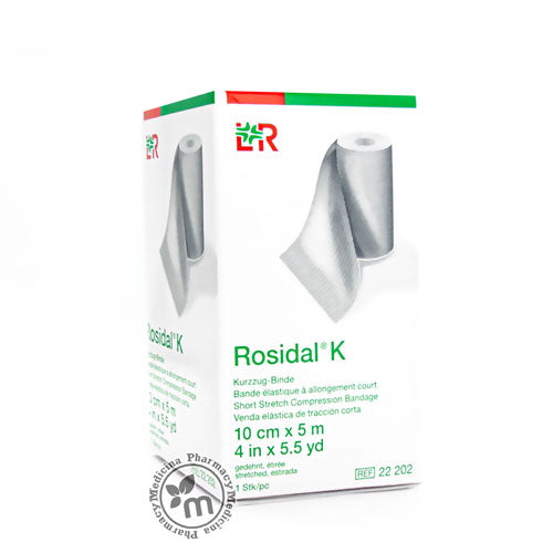 LR Rosidal K Short Stretch Bandage 10cmX5m 22202