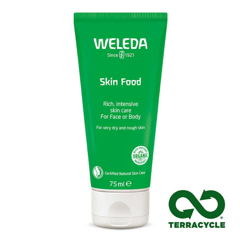 Weleda Skin Food Cream 75 ML, natural moisturizer for dry skin.